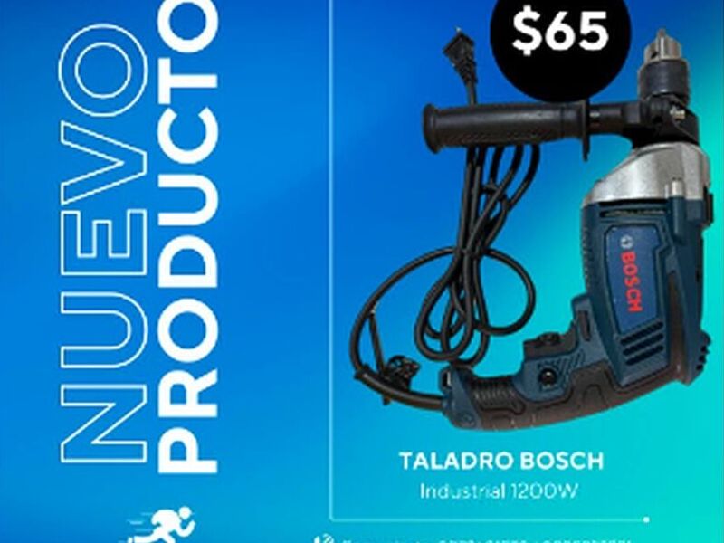 Taladro BROSCH Industrial 1200W Ecuador