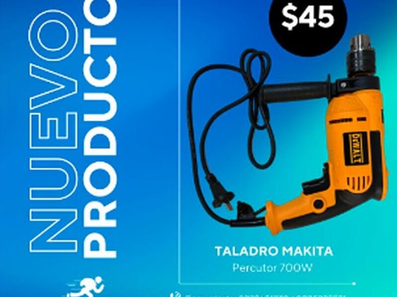 Taladro makita percutor 700W Ecuador