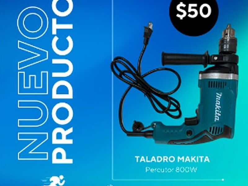 Taladro makita percutor 800W Ecuador