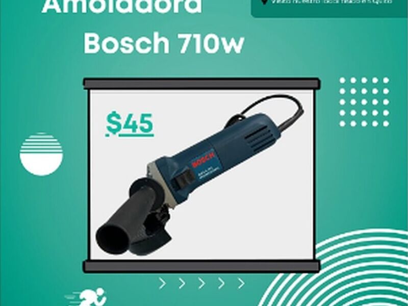 Amoladora bosch 710W Ecuador