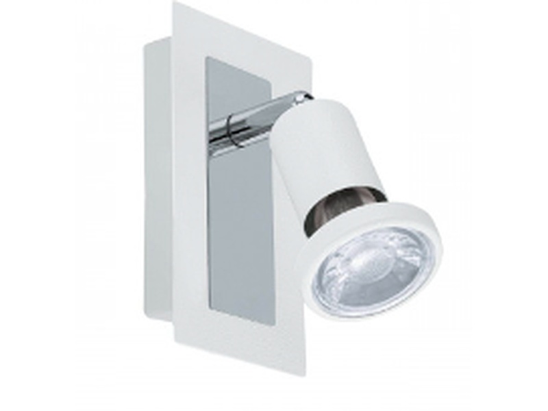 Lámpara Foco Sobrepuesto Gu10 Sarria Blanco ECUADOR 