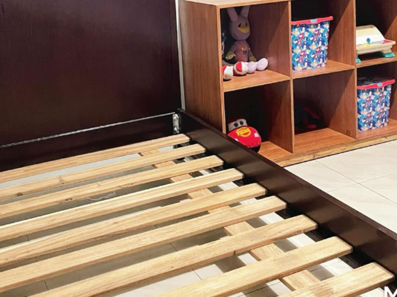 cama bebé madera Ecuador