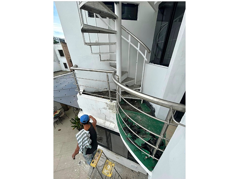 Barandal de aluminio Ecuador 