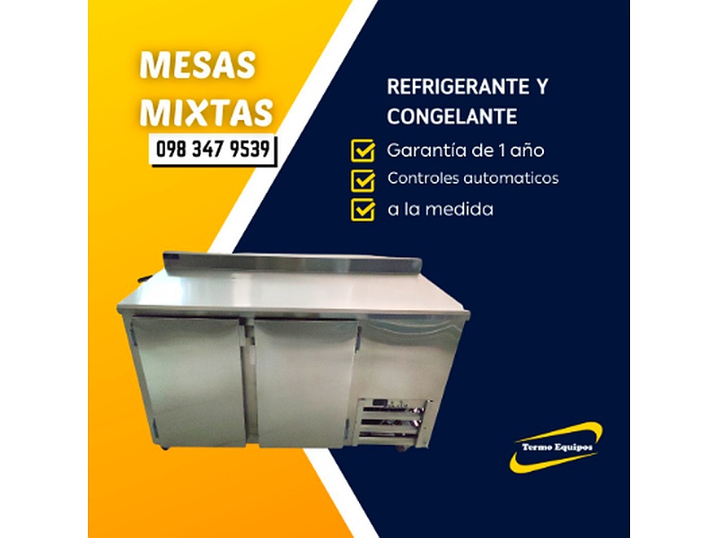 Mesa Mixta Refrigerante Ecuador