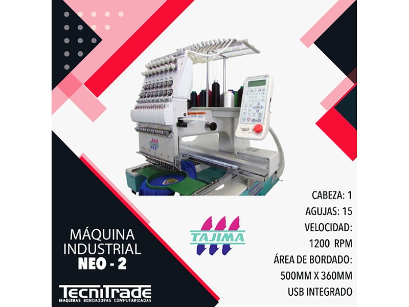 Máquina Industrial NEO 2 Ecuador