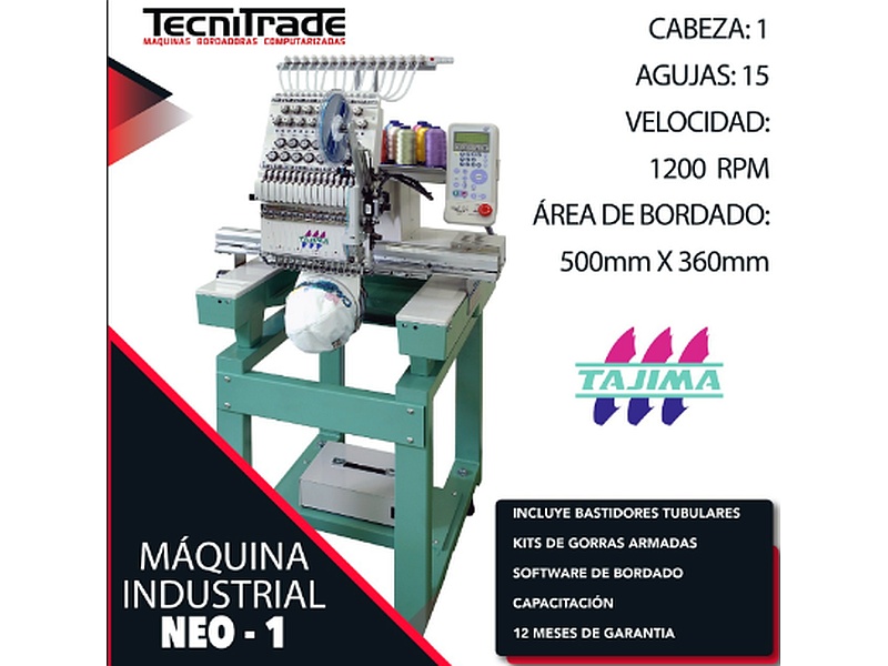 Máquina industrial NEO 1 Ecuador