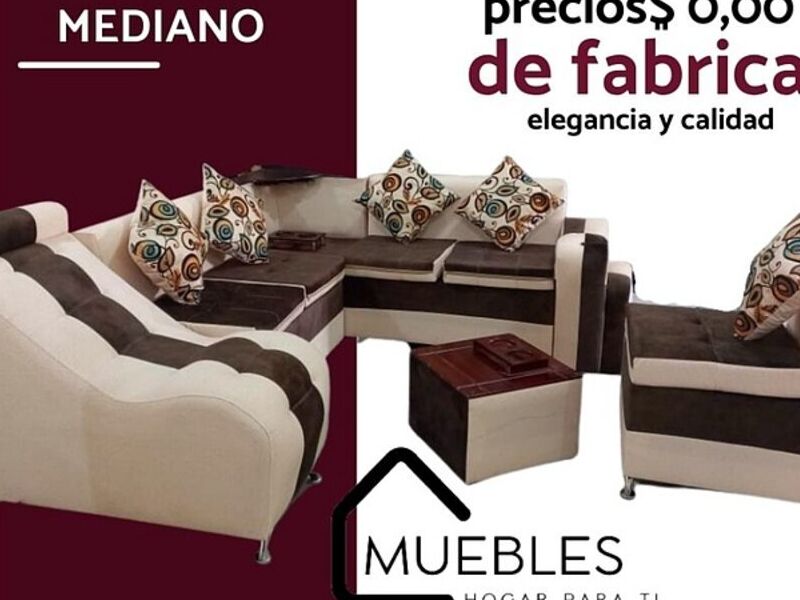 Mesa de centro marrón y blanco Ecuador