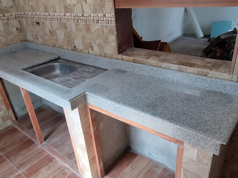 Meson marmol Gris Ecuador