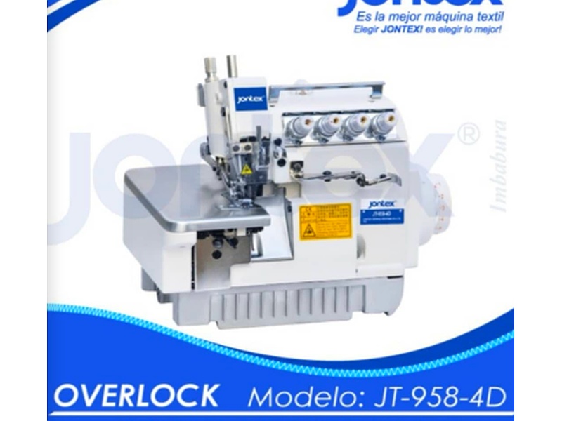 Máquina Overlock JT-958-4D Ecuador