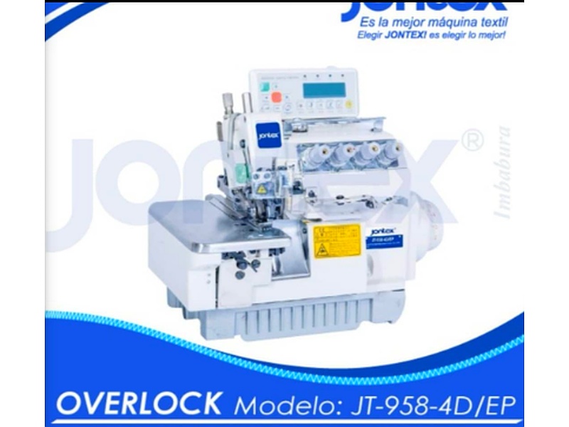 Máquina Overlock  JT-958-4D/EP Ecuador