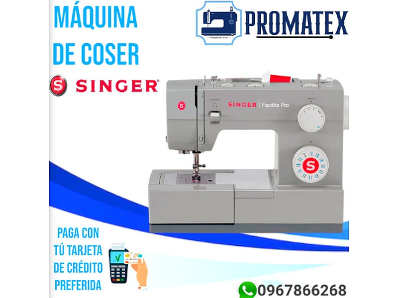 Máquina recta Singer Ecuador