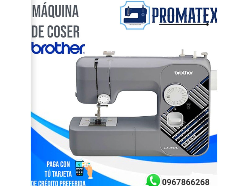 Máquina Brother LX3817G Ecuador