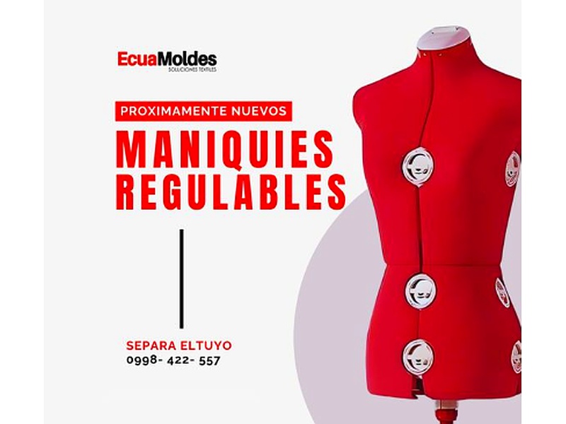 Maniquíes Regulables Ecuador