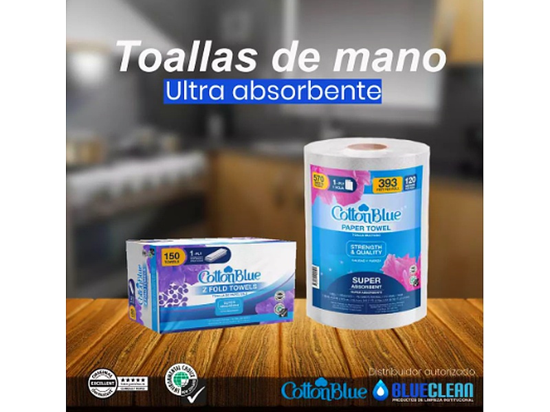 Toallas de mano ultra absorbente Ecuador