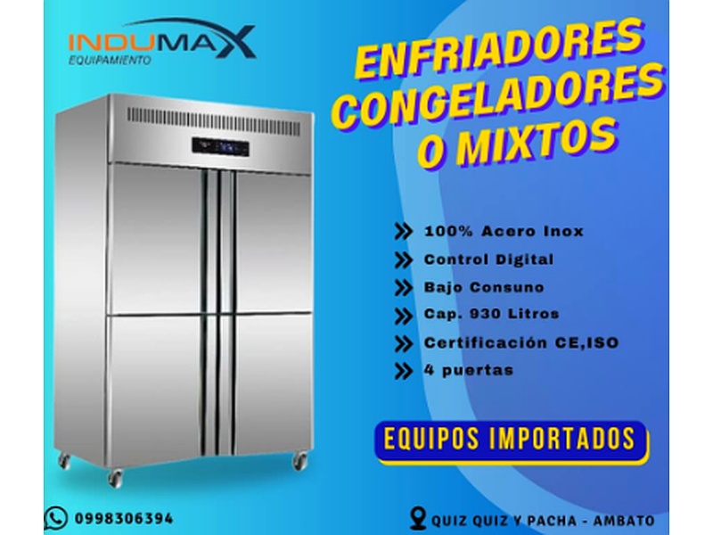 Enfriadores Congeladores o Mixto Ecuador