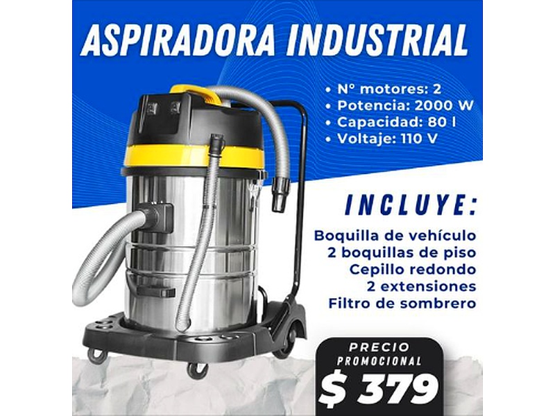 Aspiradora Industrial Americana BP Ecuador