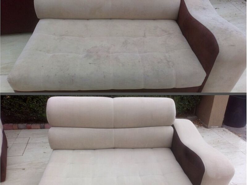 Limpieza sofá beige marrónEcuador
