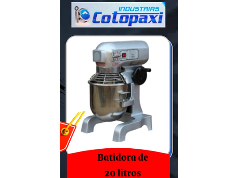 Batidora 20 ltrs Ecuador