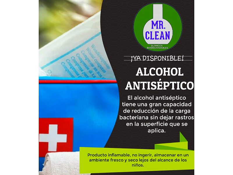 ALCOHOL ANTISÉPTICO Ecuador