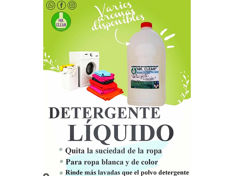 DETERGENTE LÍQUIDO Ecuador
