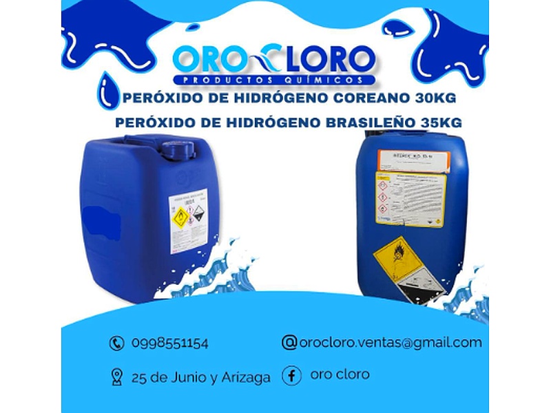PERÓXIDO DE HIDRÓGENO COREANO Ecuador
