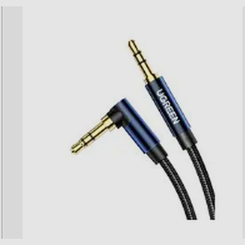 UGREEN CABLE AUDIO AUXILIAR CURVO JACK  ECUADOR 