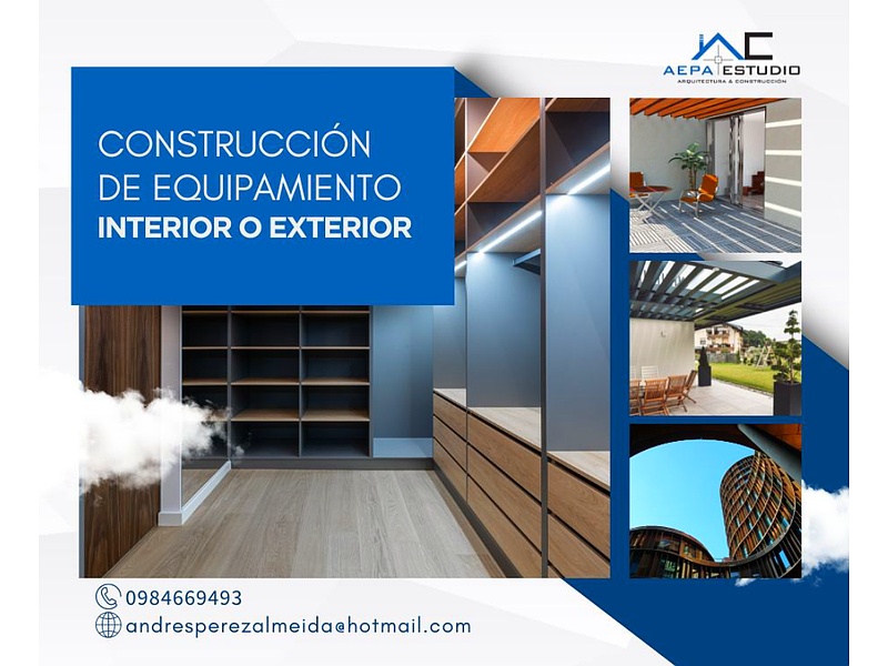 Construcción Equipamiento Interior Quito