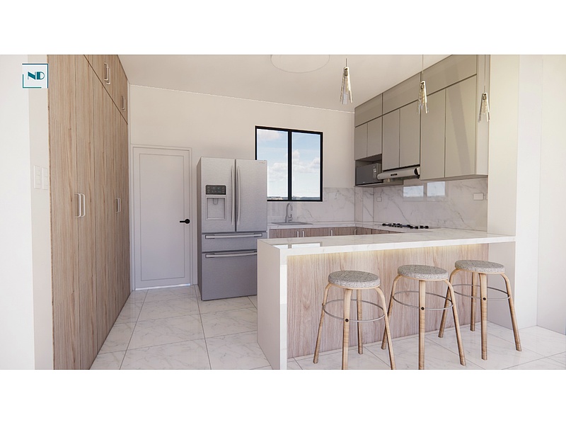 Diseño Interior Cocina Moderna Guayaquil