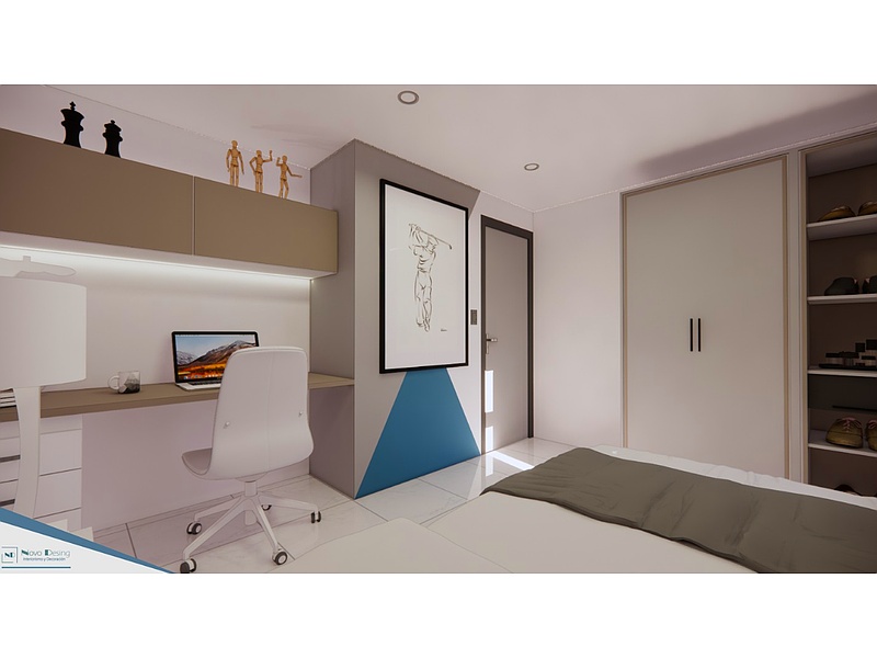Diseño Interiores Habitación Guayaquil