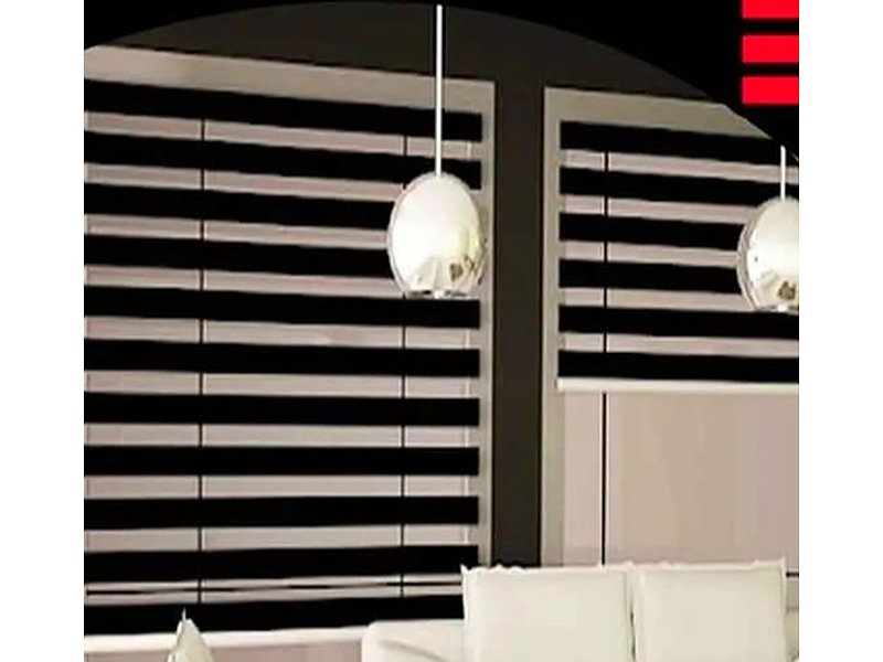 Cortina sheer elegance negra Quito
