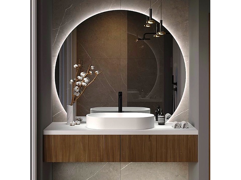 Espejo circular retroiluminado Ecuador