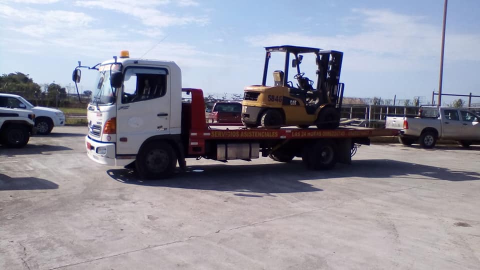 Servicio de gruas con plataforma Orellana