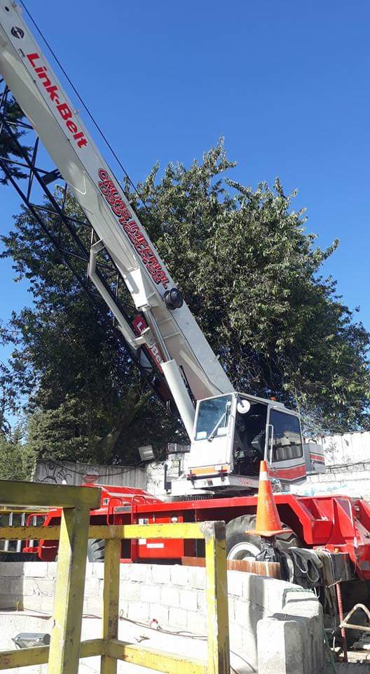 Servicio de gruas telescopicas Ecuador 