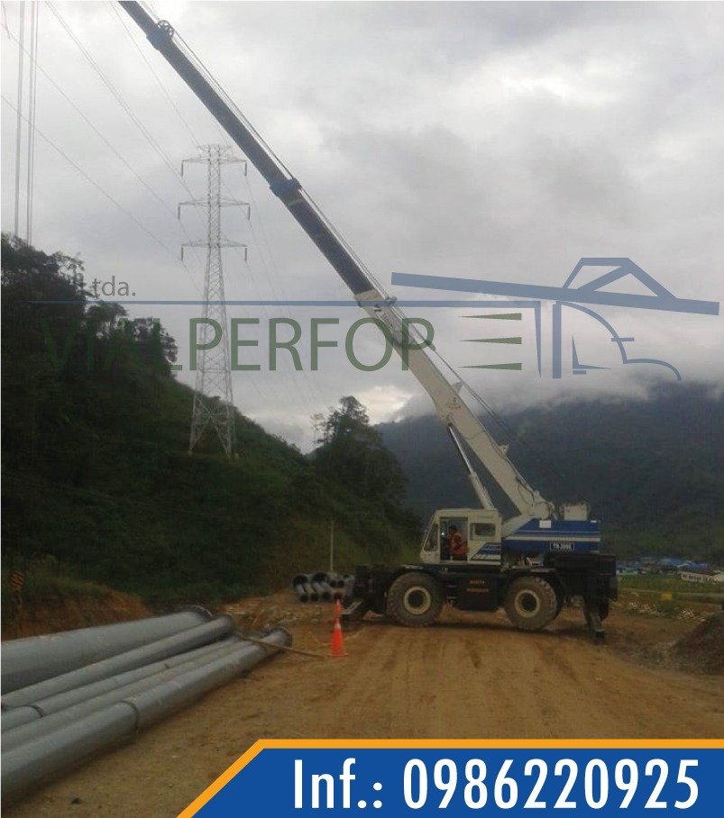 Gruas telescopicas de 25 tns Quito