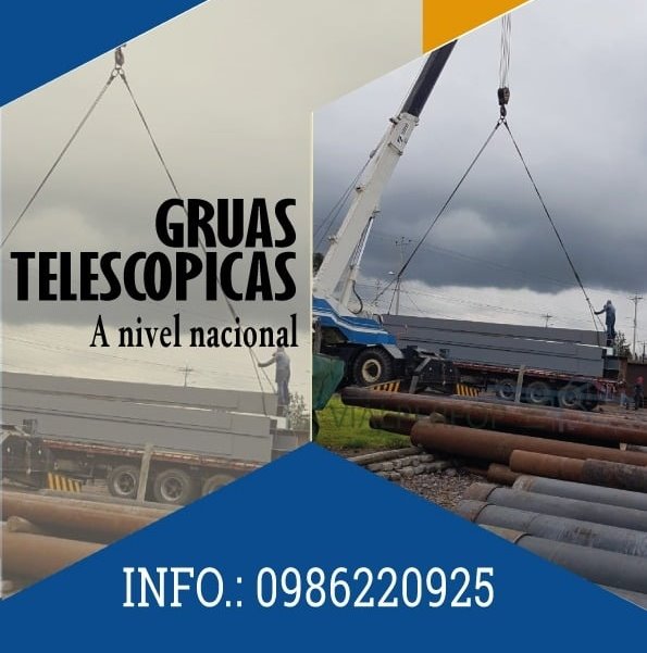 Gruas telescopicas de 60 tns Ecuador 