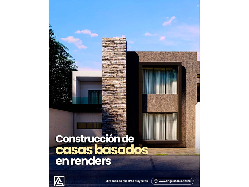 Construcción Casas Renders Machala