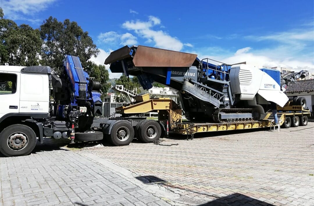 Servicio de transporte pesado Quito