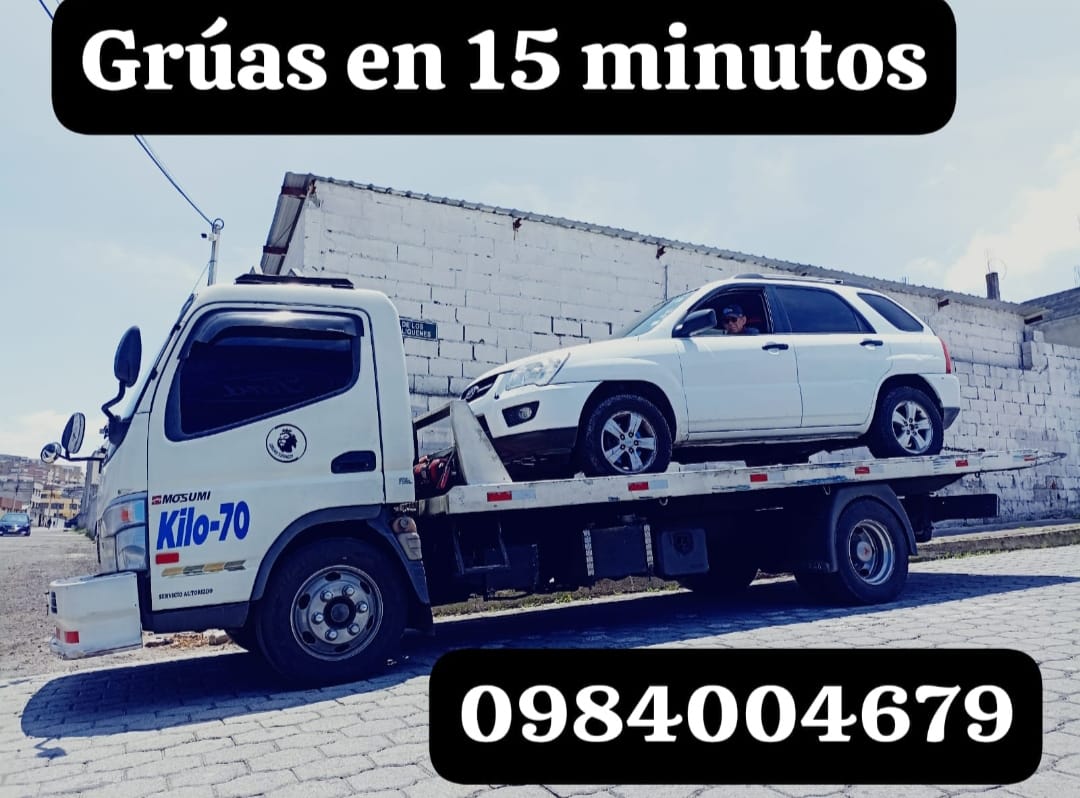 Servicio de gruas Ecuador 