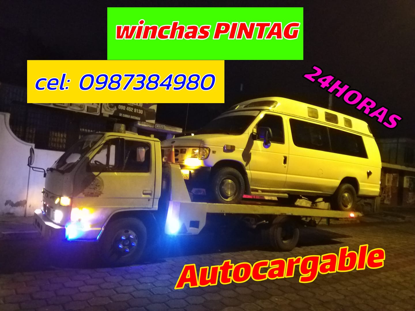 Servicio de gruas Quito