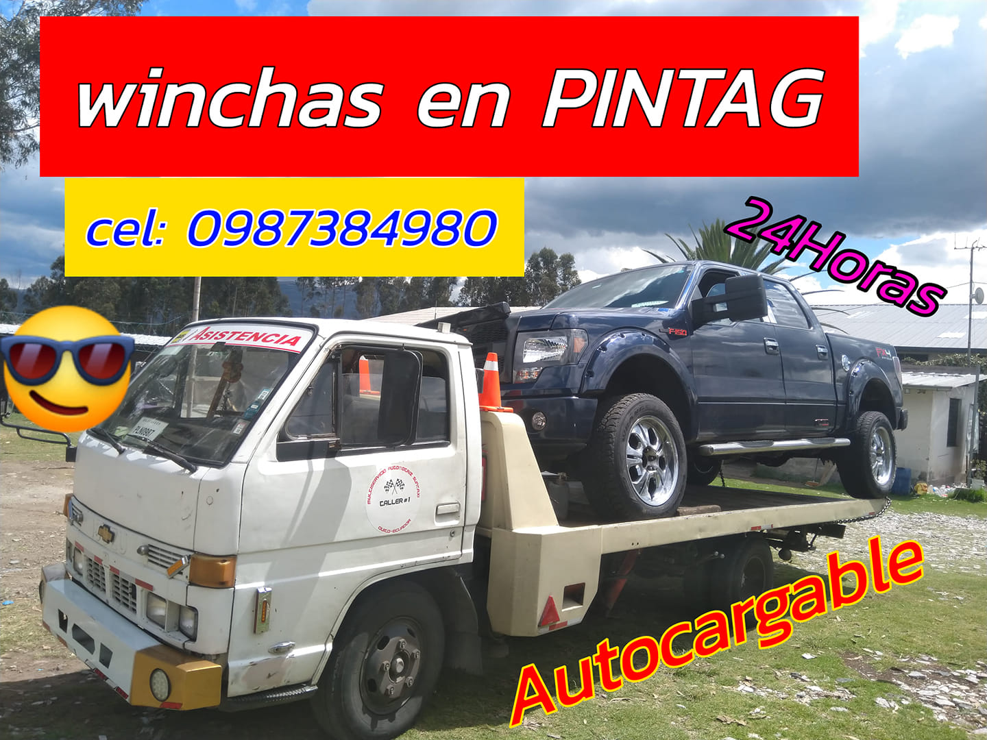 Servicio de gruas para buses Ecuador 