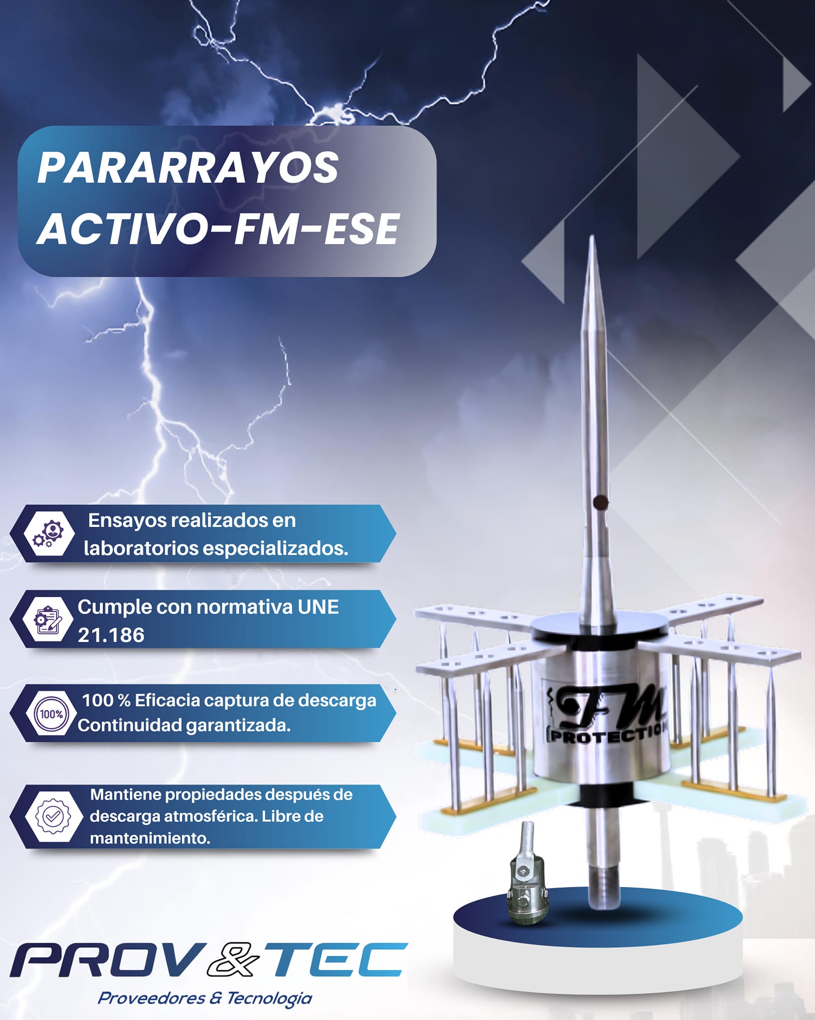 Pararrayos Activo Ecuador 