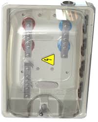 Caja policarbonato bifásico Ecuador 