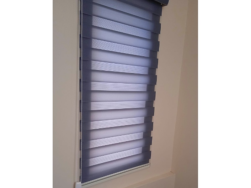 Cortina sheer elegance gris Latacunga