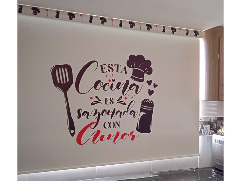 Cortina roller con diseño Latacunga