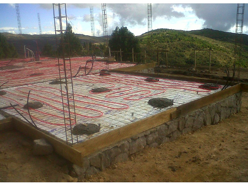 Contrapiso de vivienda Ecuador