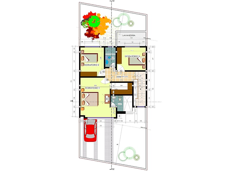 Planos edificacion residencial Ecuador