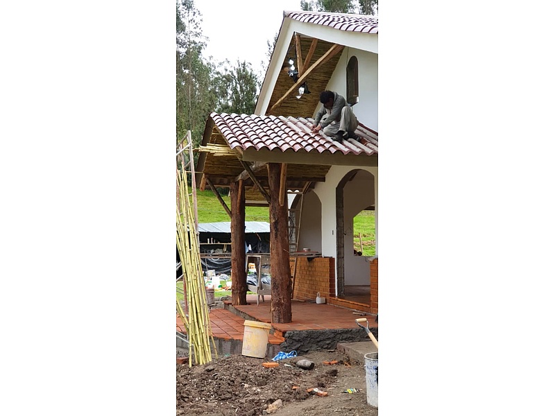 Cabaña rustica Ecuador	