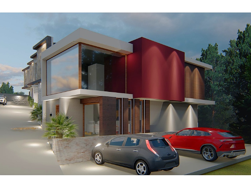 Vivienda dos plantas Ecuador	