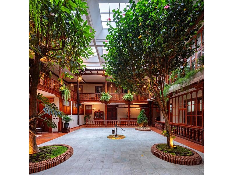 Jardín contemporaneo Ecuador	