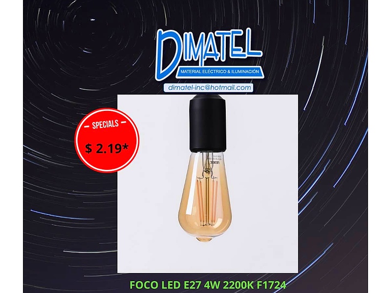 Foco LED Gota Quito